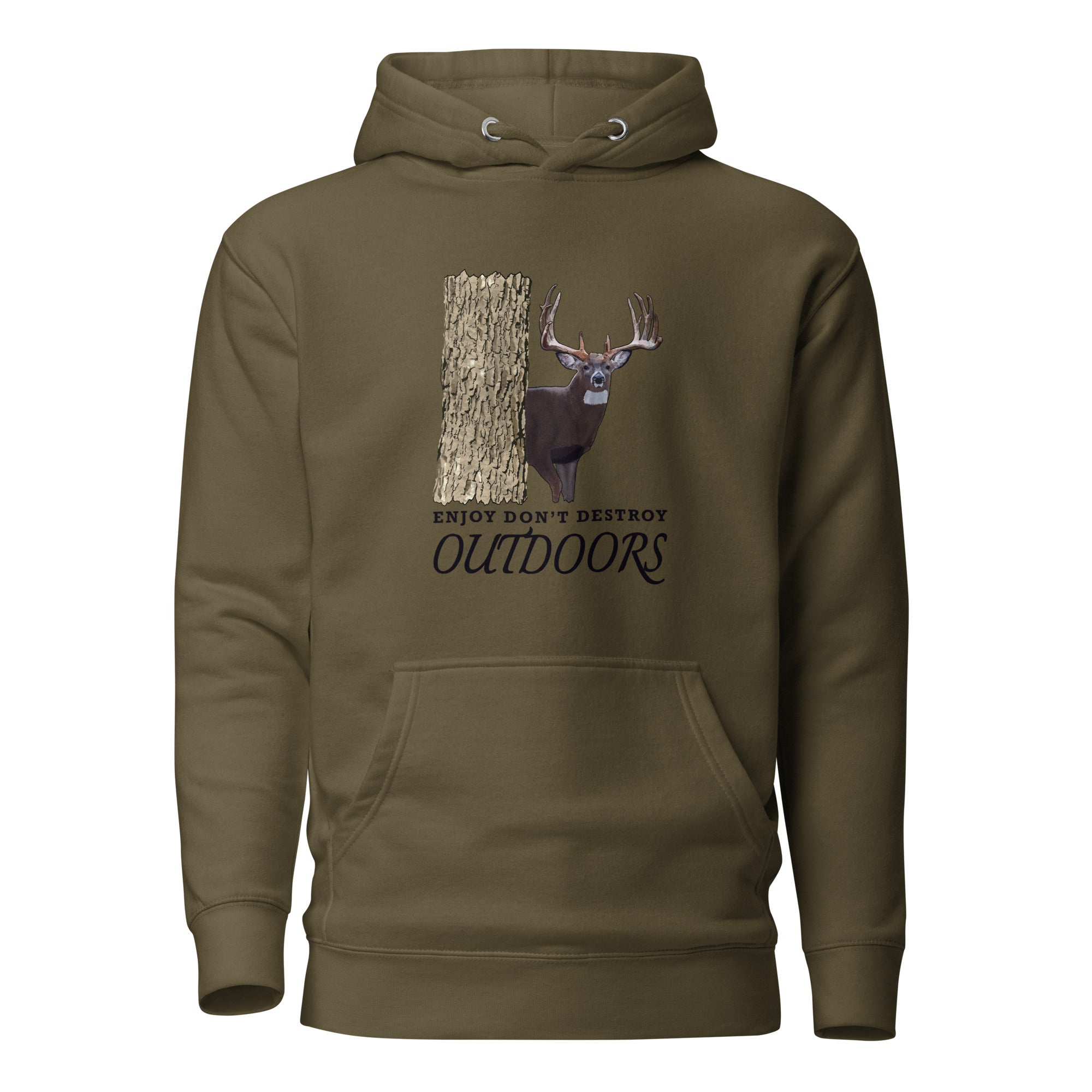 Whitetail Deer Hoodie unisex